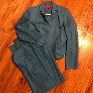 Anne Klein linen pant suit